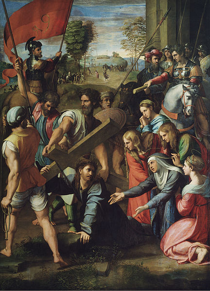 Christ_Falling_on_the_Way_to_Calvary_-_Raphael-1